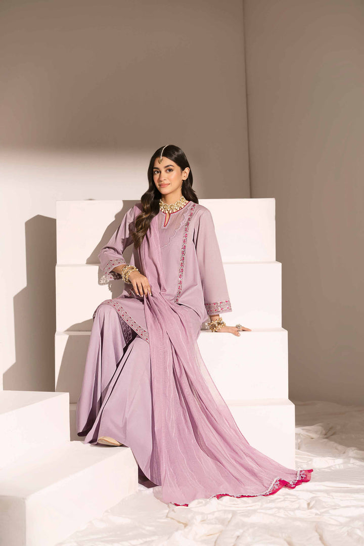 3 Piece - Embroidered Suit - PE25-125 for Women - Pret Collection | Nishat | Shop Online