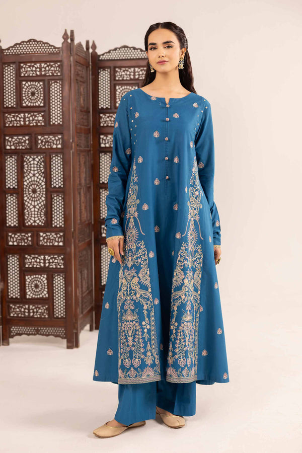 2 Piece - Embroidered Suit - PE25-144