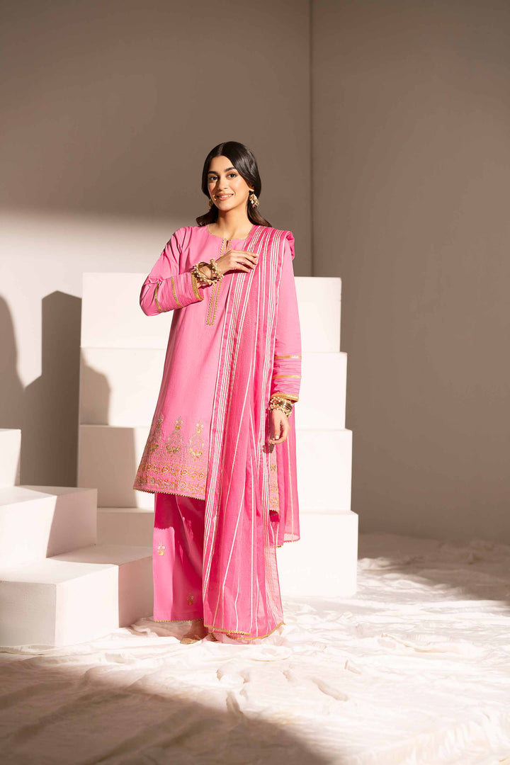 3 Piece - Embroidered Suit - PE25-156 for Women - Pret Collection | Nishat | Shop Online