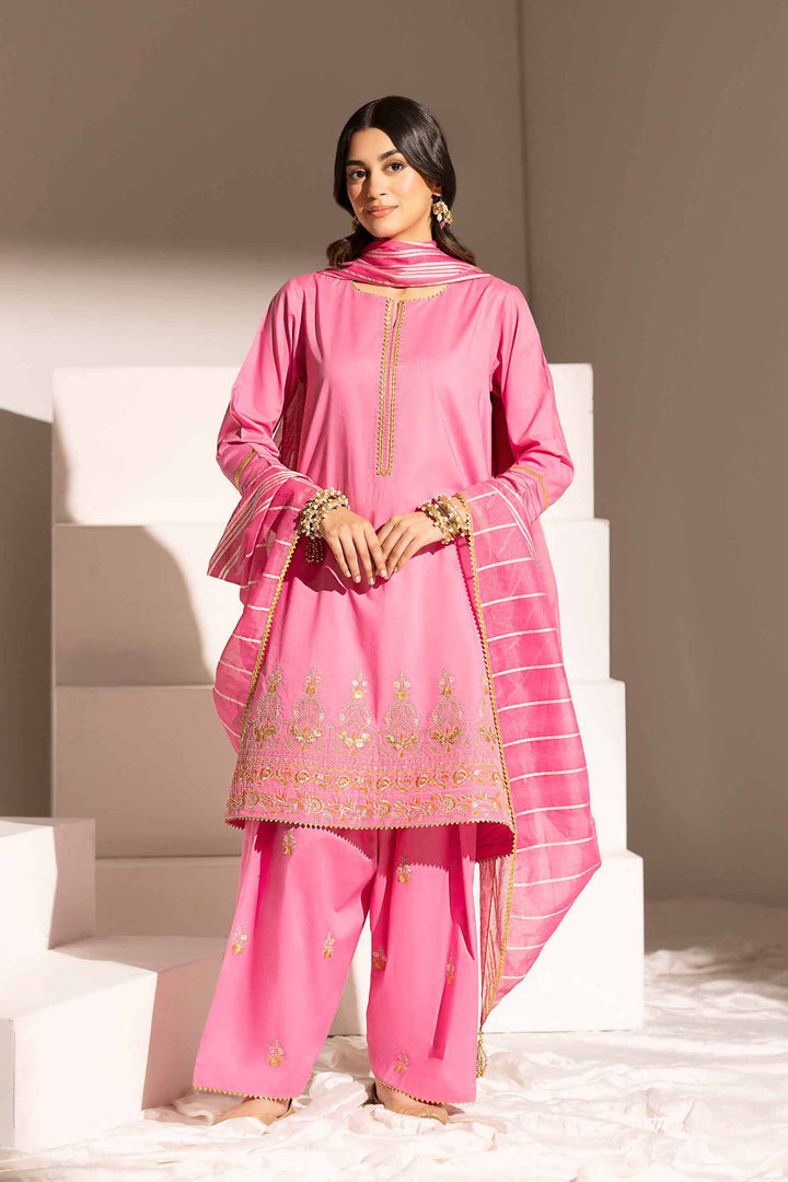 3 Piece - Embroidered Suit - PE25-156 for Women - Pret Collection | Nishat | Shop Online
