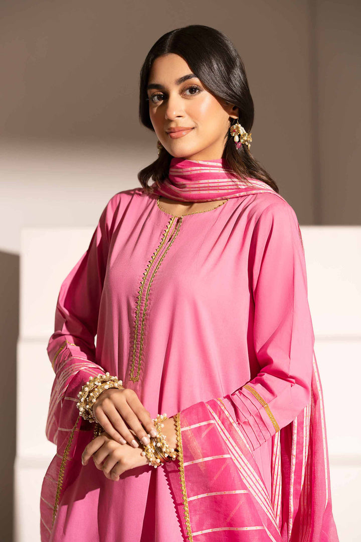 3 Piece - Embroidered Suit - PE25-156 for Women - Pret Collection | Nishat | Shop Online