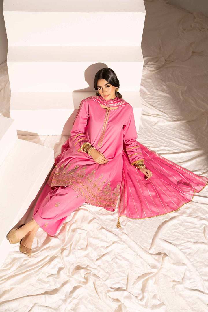 3 Piece - Embroidered Suit - PE25-156 for Women - Pret Collection | Nishat | Shop Online