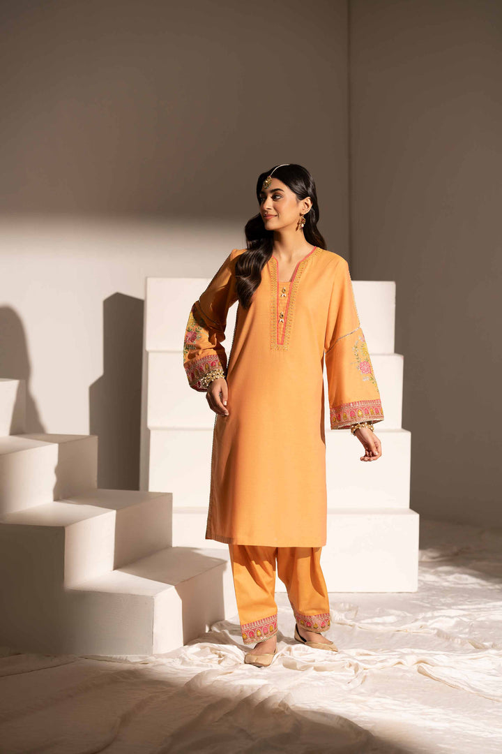 2 Piece - Embroidered Suit - PE25-158 for Women - Pret Collection | Nishat | Shop Online