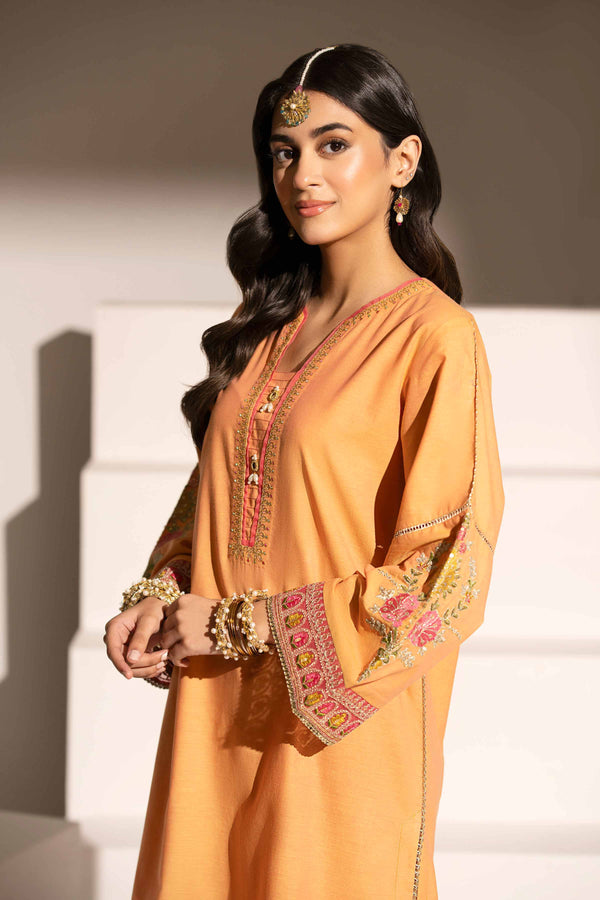 2 Piece - Embroidered Suit - PE25-158 for Women - Pret Collection | Nishat | Shop Online
