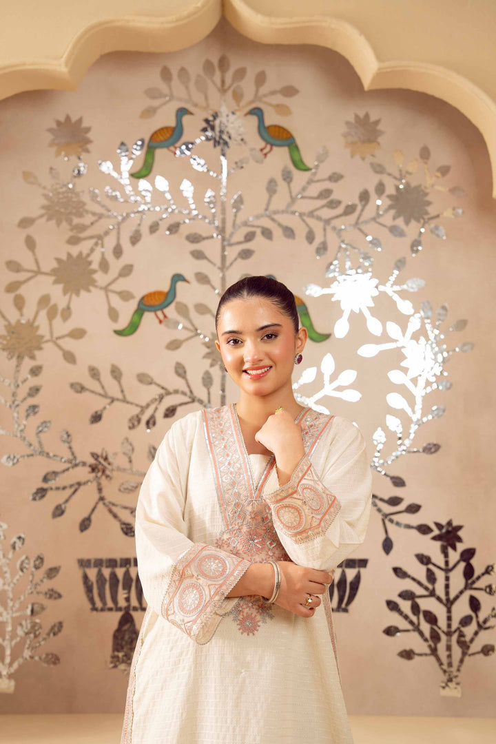 Embroidered Shirt - PE25-207 for Women - Pret Collection | Nishat | Shop Online