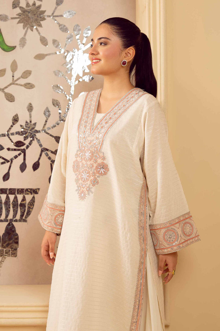 Embroidered Shirt - PE25-207 for Women - Pret Collection | Nishat | Shop Online