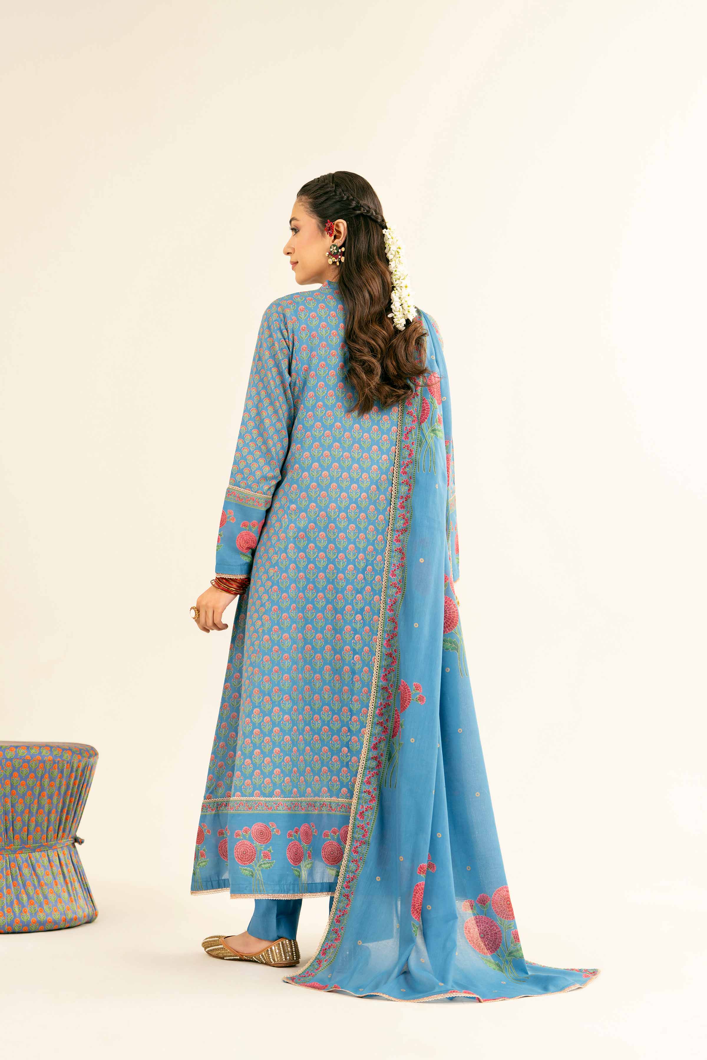 3 Piece - Printed Suit - PE25-208