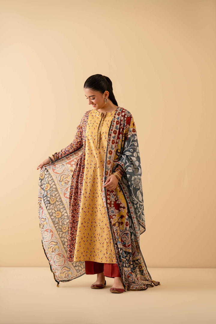 3 Piece - Printed Suit - PE25-216 for Women - Pret Collection | Nishat | Shop Online