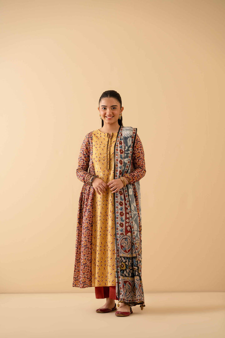 3 Piece - Printed Suit - PE25-216 for Women - Pret Collection | Nishat | Shop Online