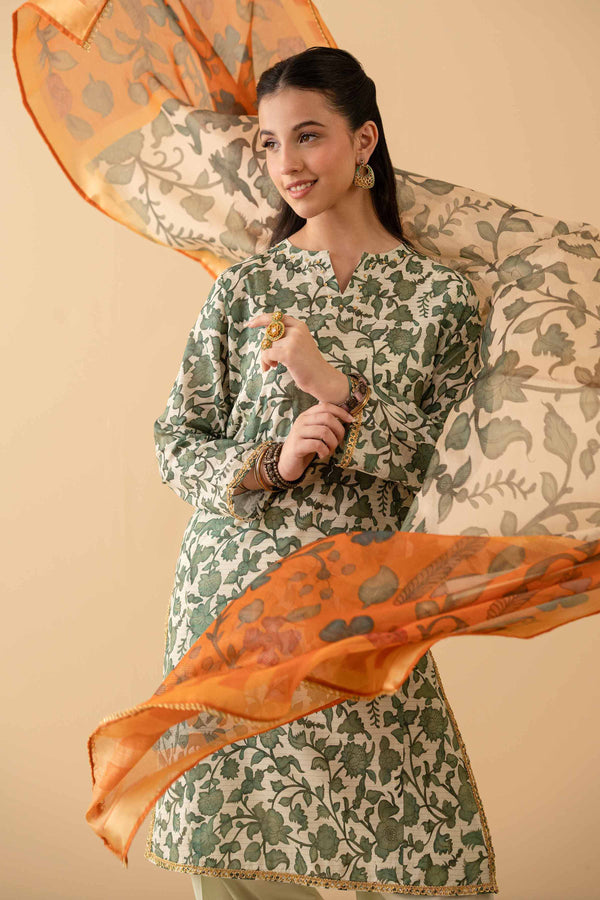 3 Piece - Printed Suit - PE25-217 For Women - Pret Collection | Nishat | Shop Online