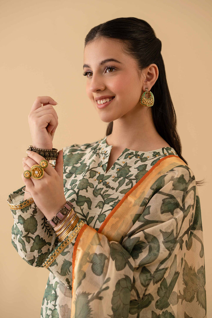 3 Piece - Printed Suit - PE25-217 For Women - Pret Collection | Nishat | Shop Online