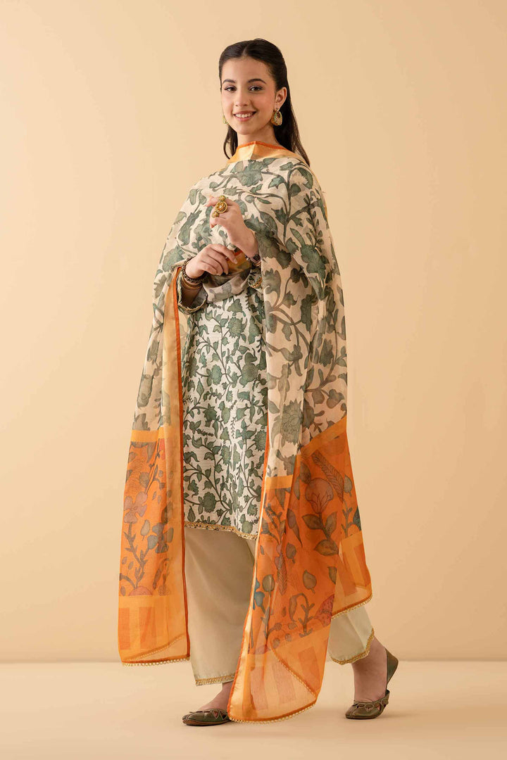 3 Piece - Printed Suit - PE25-217 For Women - Pret Collection | Nishat | Shop Online