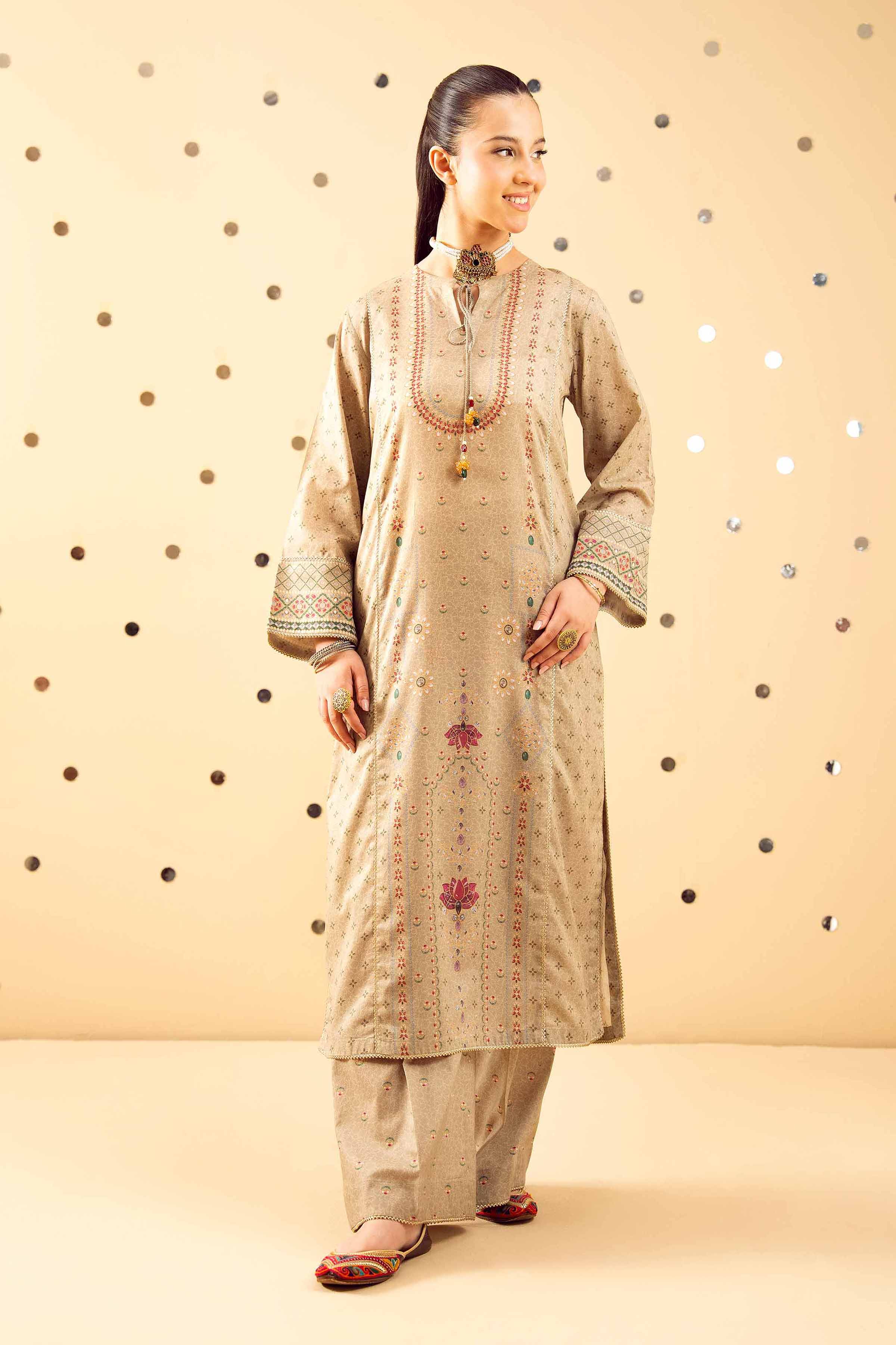 2 Piece - Printed Suit - PE25-224 For Women - Pret Collection | Nishat | Shop Online