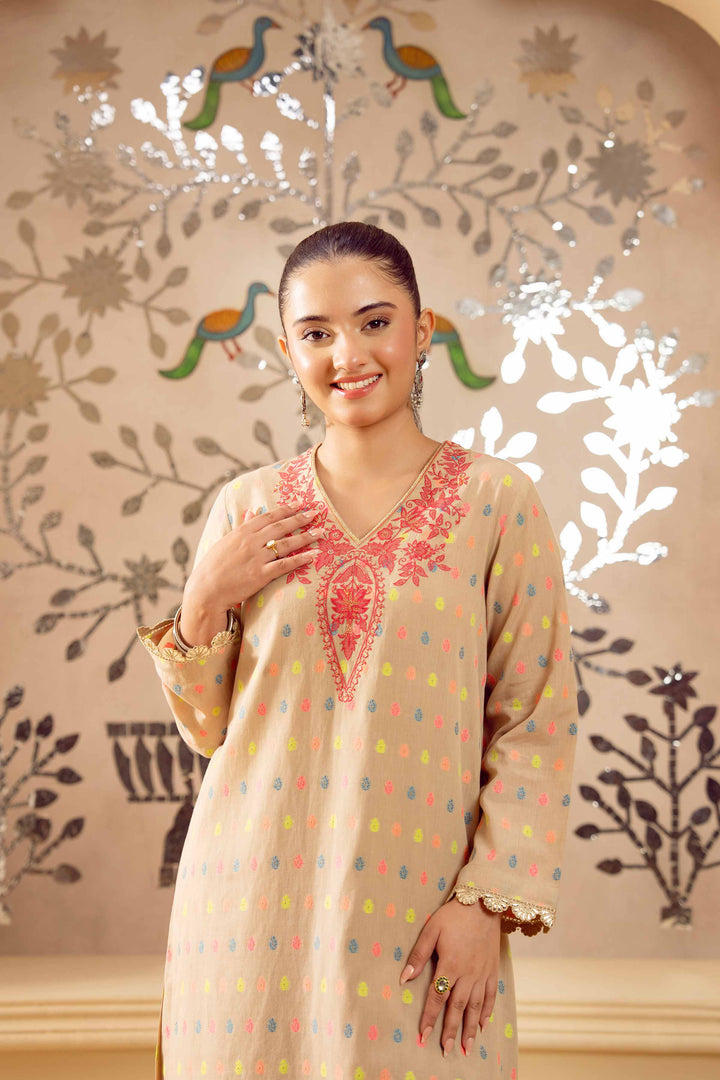 2 Piece - Embroidered Suit - PE25-239 For Women - Pret Collection | Nishat | Shop Online