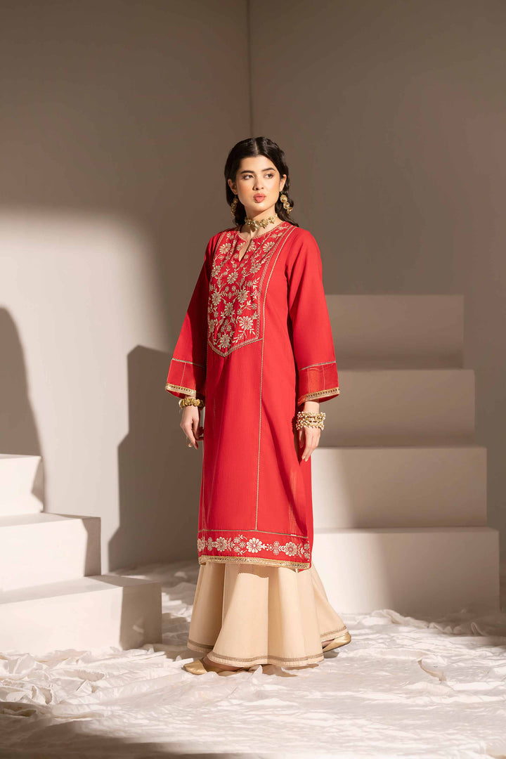 Embroidered Shirt - PE25-24 for Women - Pret Collection | Nishat | Shop Online