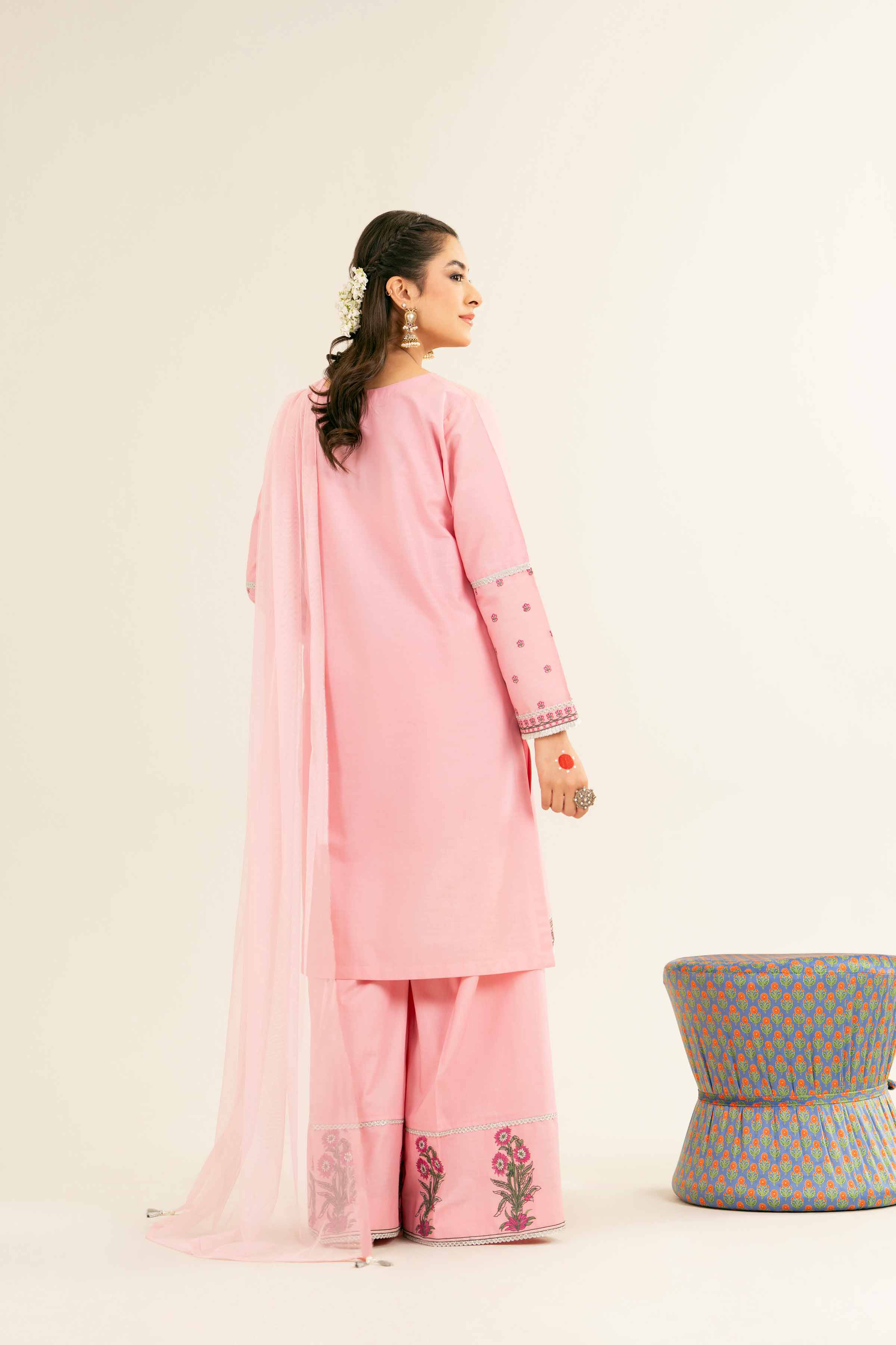 3 Piece - Embroidered Suit - PE25-249