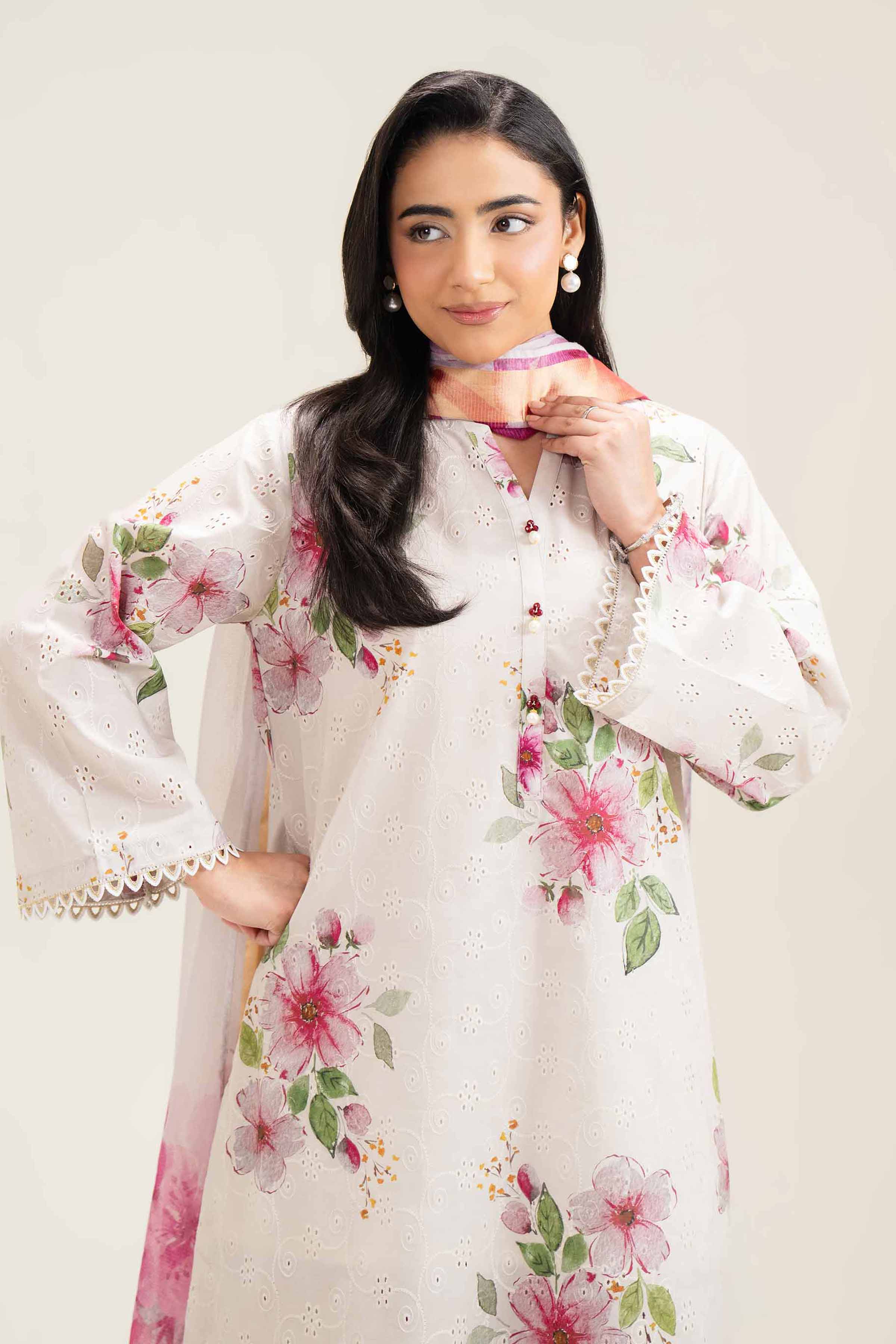 3 Piece - Printed Suit - PE25-250