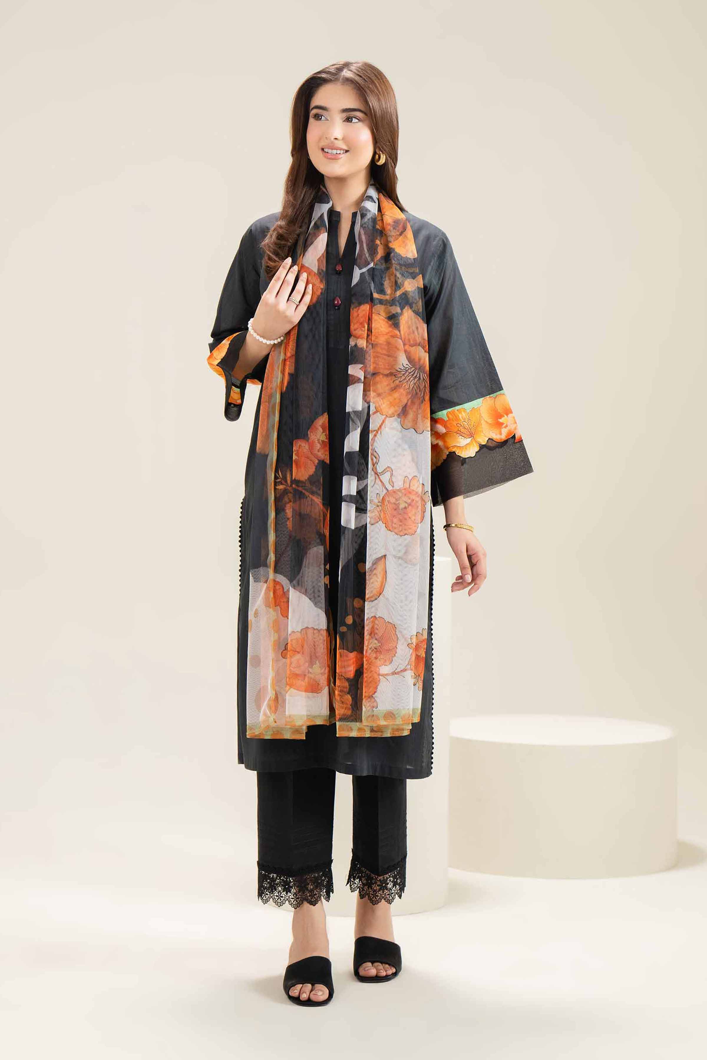 2 Piece - Printed Suit - PE25-256 for Women - Pret Collection | Nishat | Shop Online