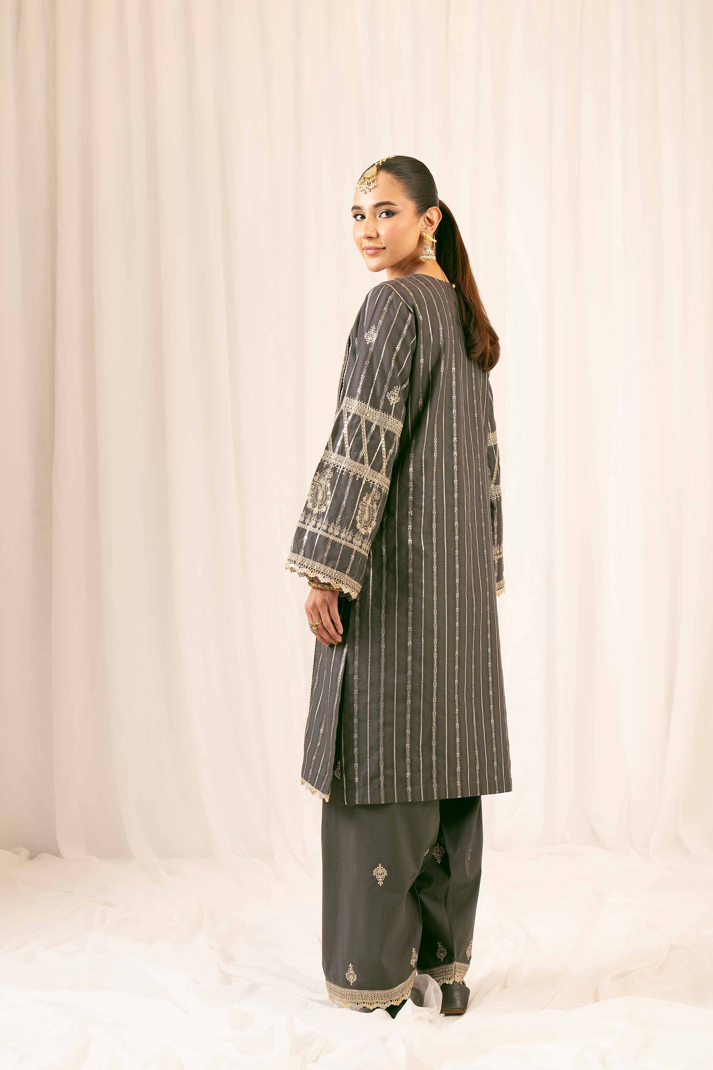 2 Piece - Embroidered Suit - PFE25-26