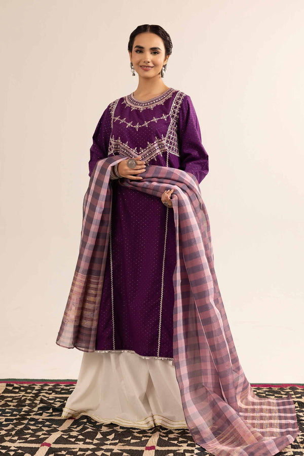 2 Piece - Embroidered Suit - PE25-262
