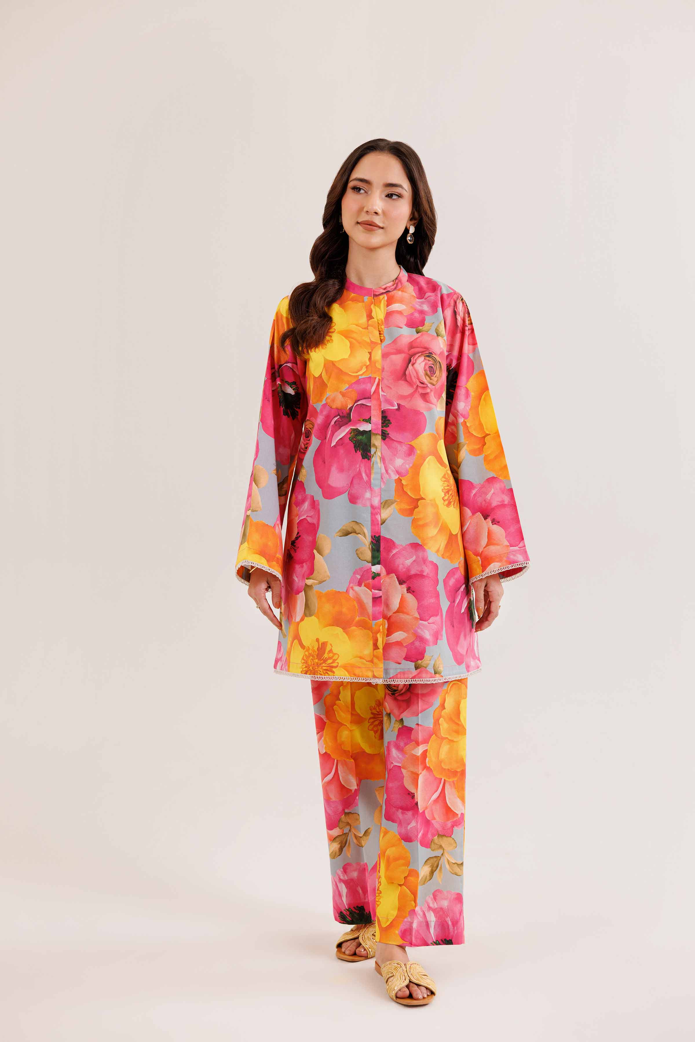 2 Piece - Printed Suit - PE25-273