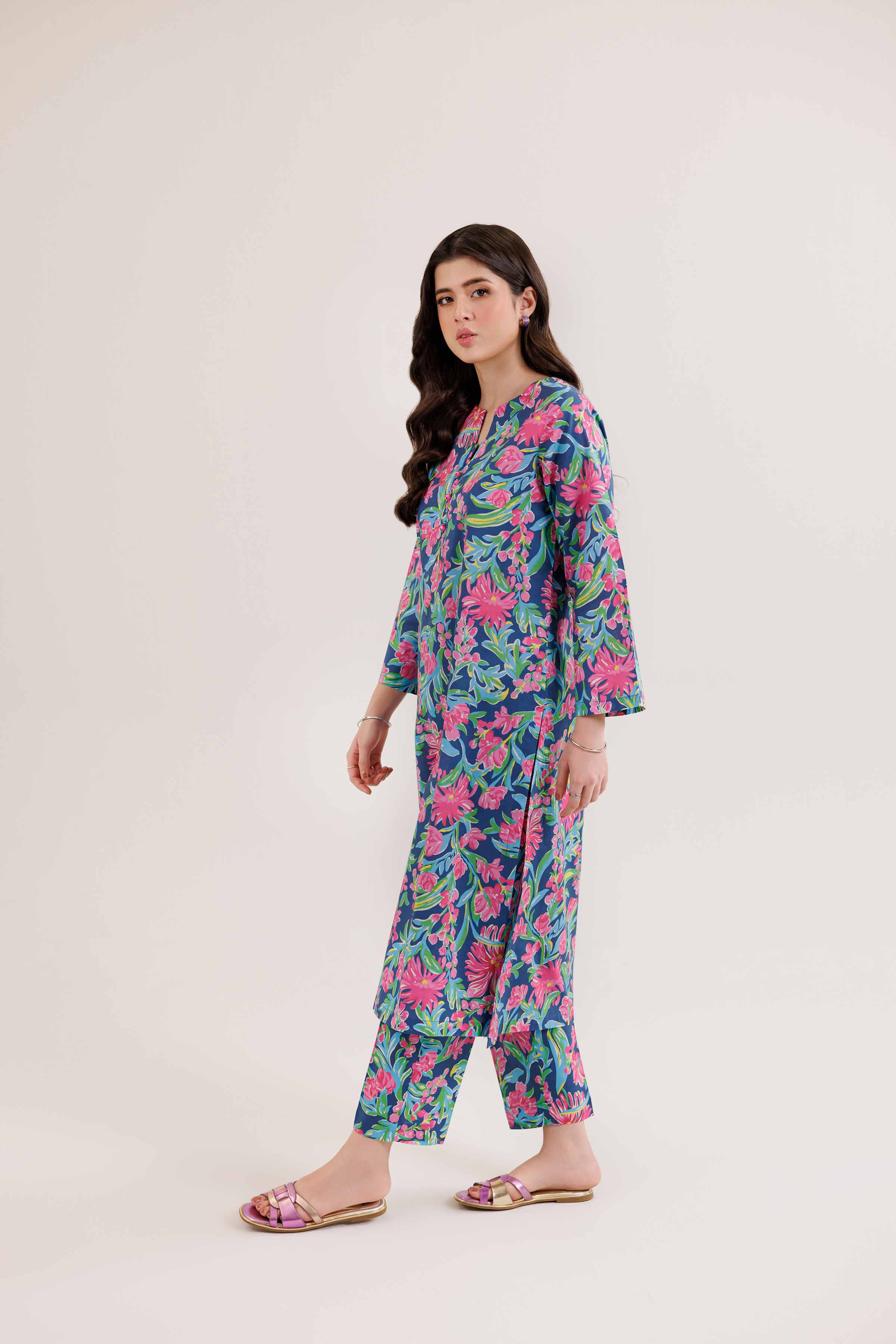 2 Piece - Printed Suit - PE25-274