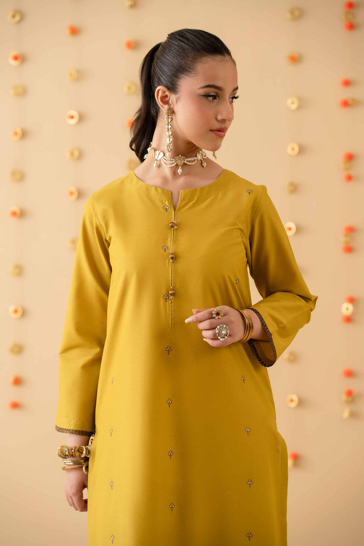 Embroidered Shirt - PE25-277 for Women - Pret Collection | Nishat | Shop Online