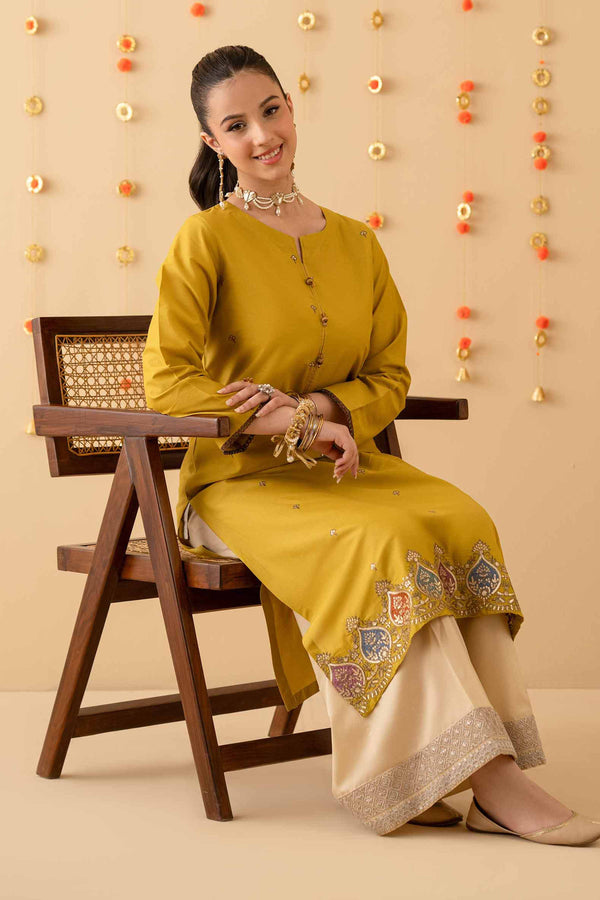 Embroidered Shirt - PE25-277 for Women - Pret Collection | Nishat | Shop Online