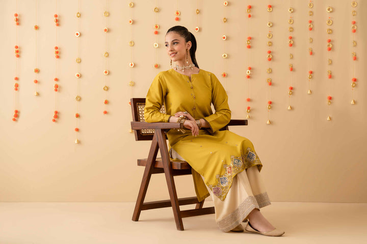 Embroidered Shirt - PE25-277 for Women - Pret Collection | Nishat | Shop Online