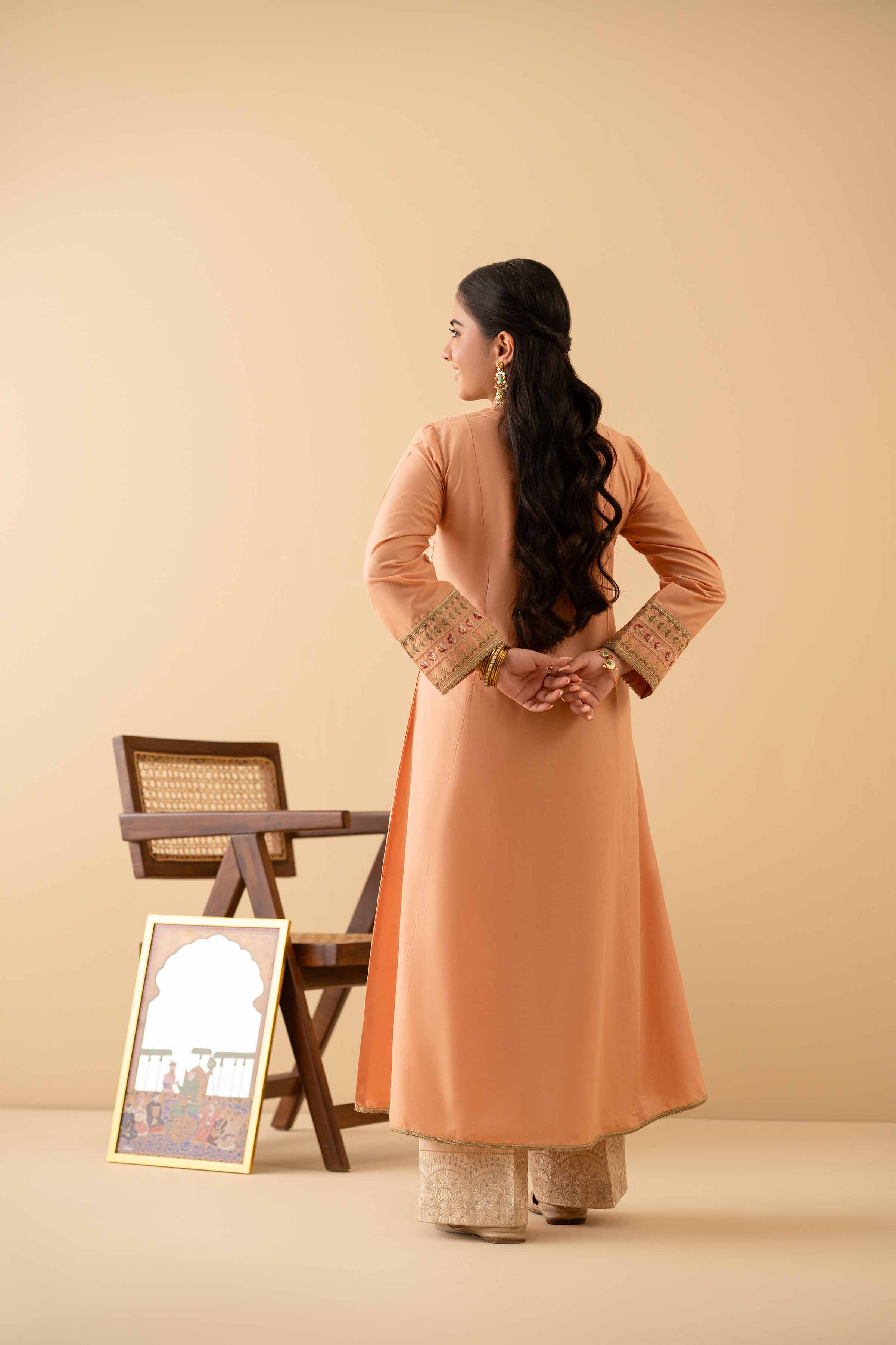 Embroidered Shirt - PE25-278 for Women - Pret Collection | Nishat | Shop Online