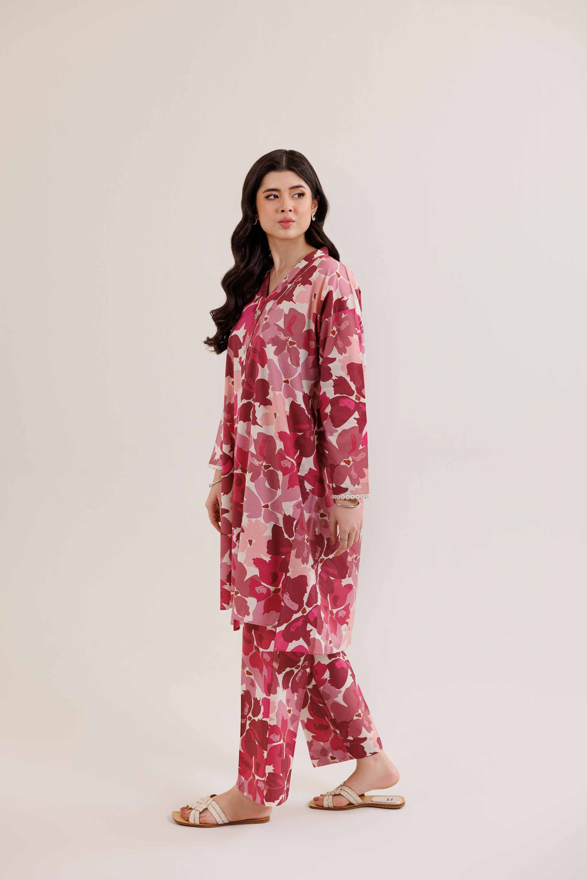 2 Piece - Printed Suit - PE25-282