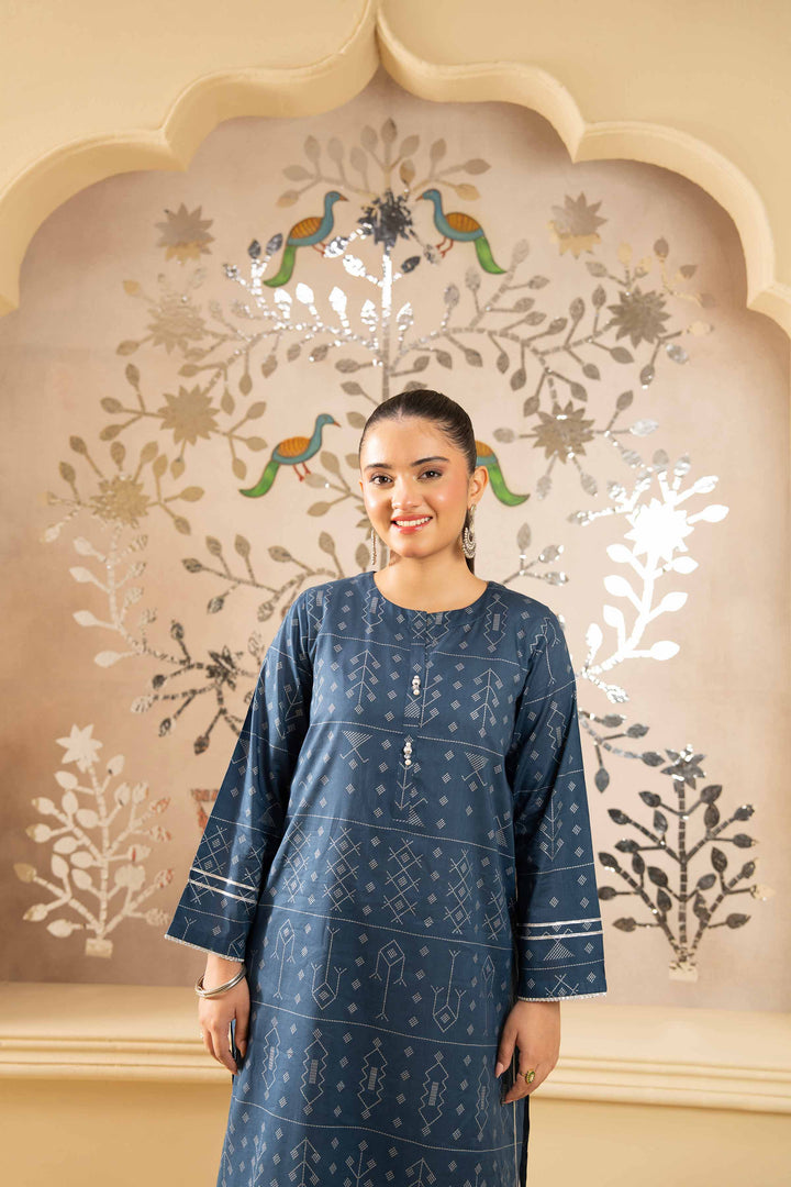 Printed Shirt - PE25-283 for Women - Pret Collection | Nishat | Shop Online