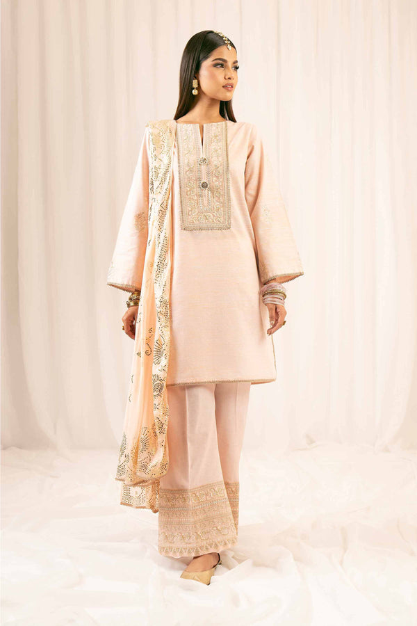 3 Piece - Embroidered Suit - PFE25-29