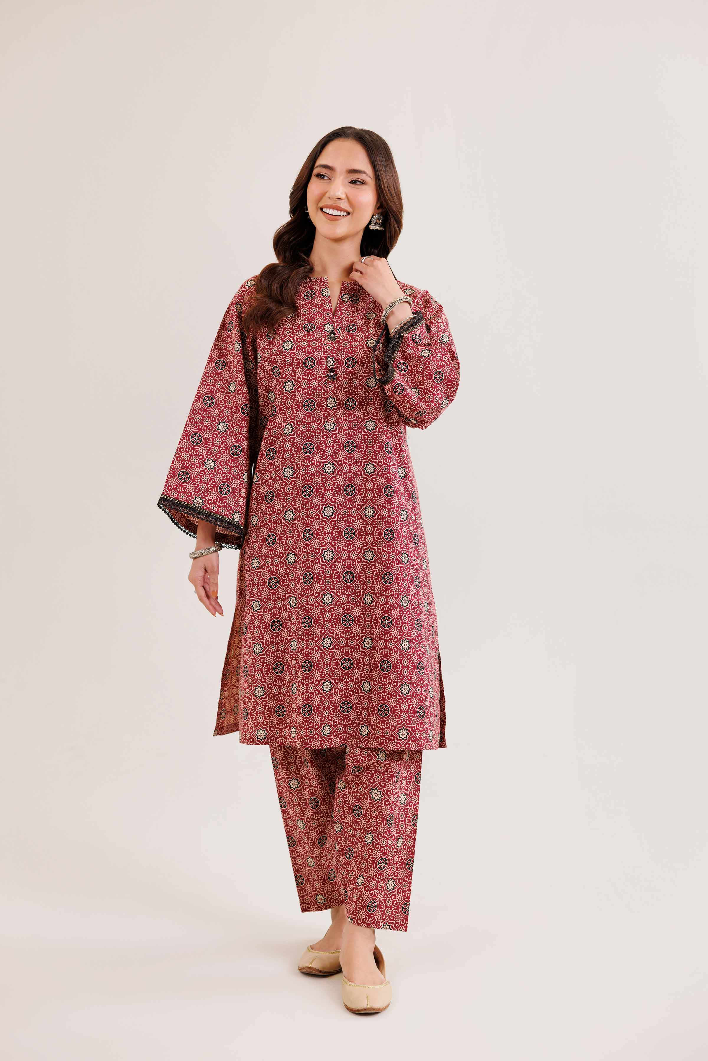 2 Piece - Printed Suit - PE25-293