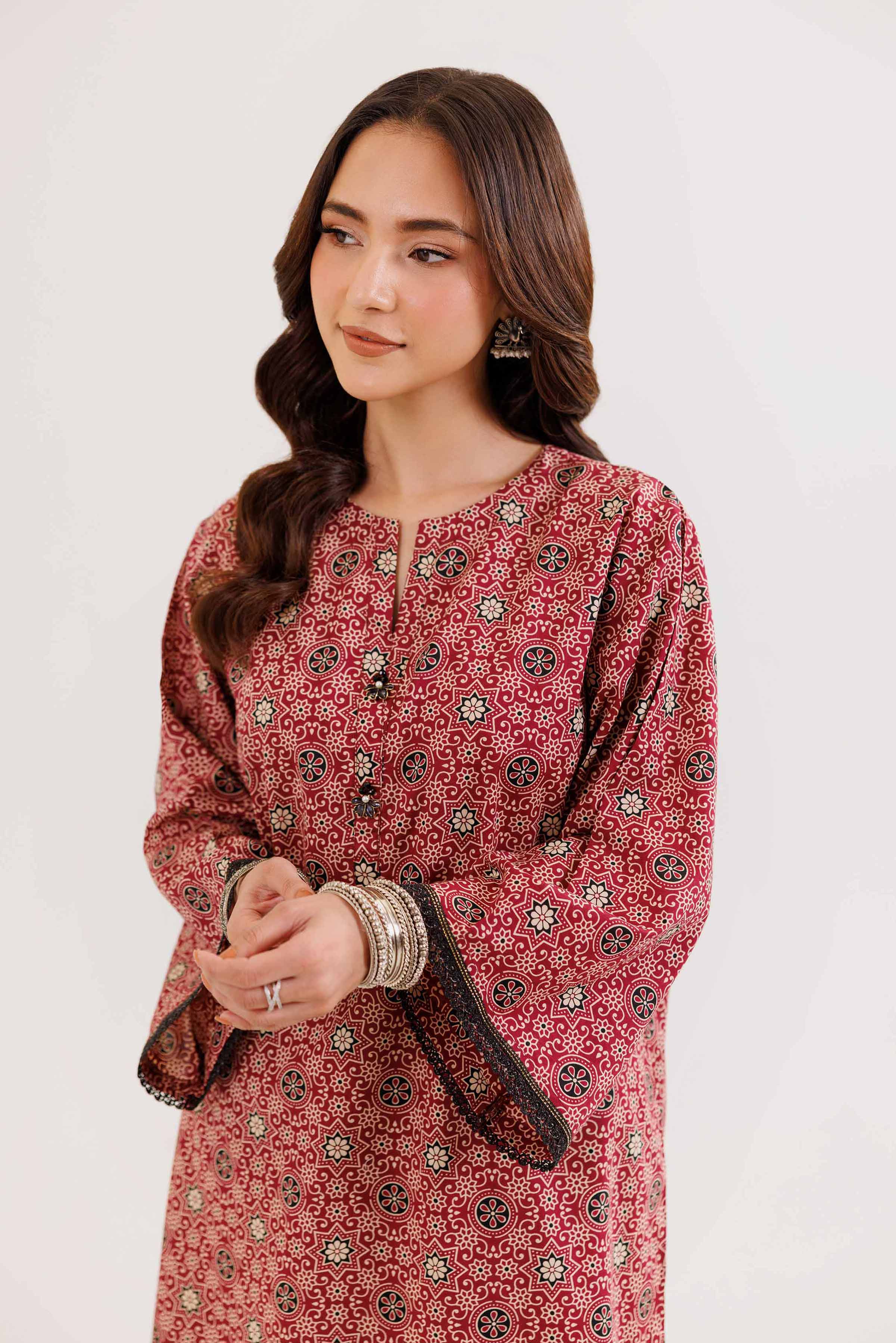 2 Piece - Printed Suit - PE25-293
