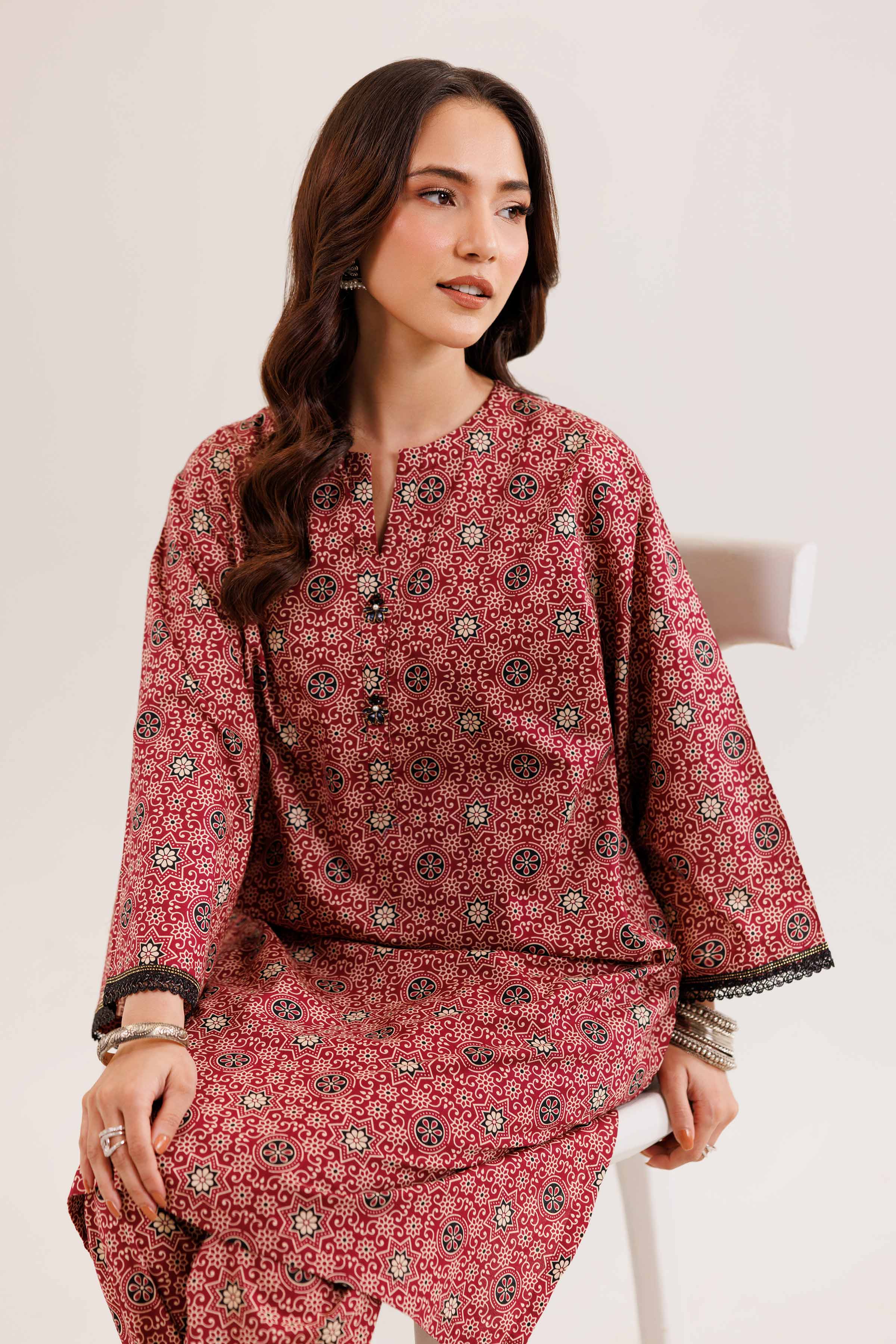 2 Piece - Printed Suit - PE25-293