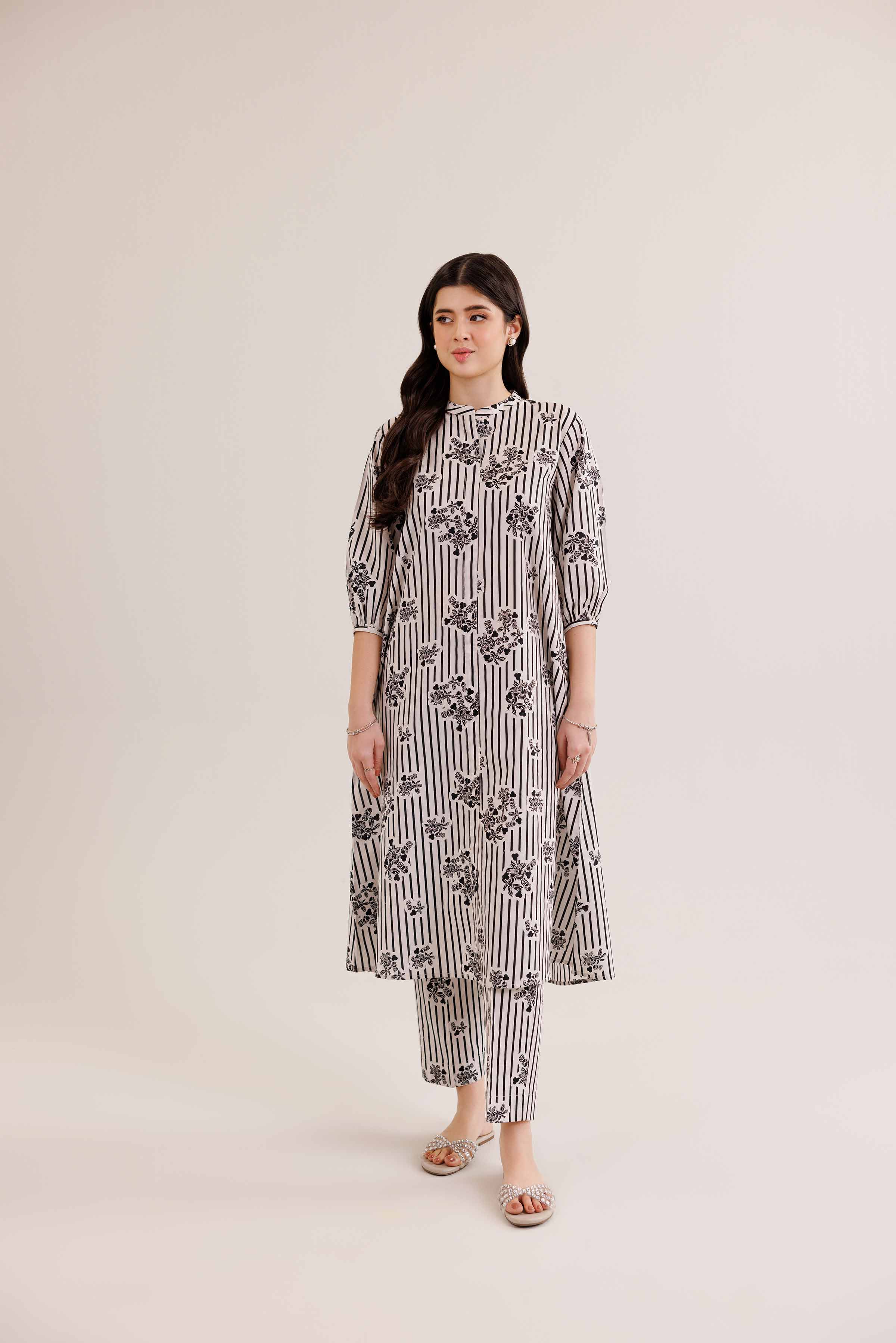 2 Piece - Printed Suit - PE25-299