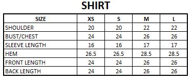 Size Guide