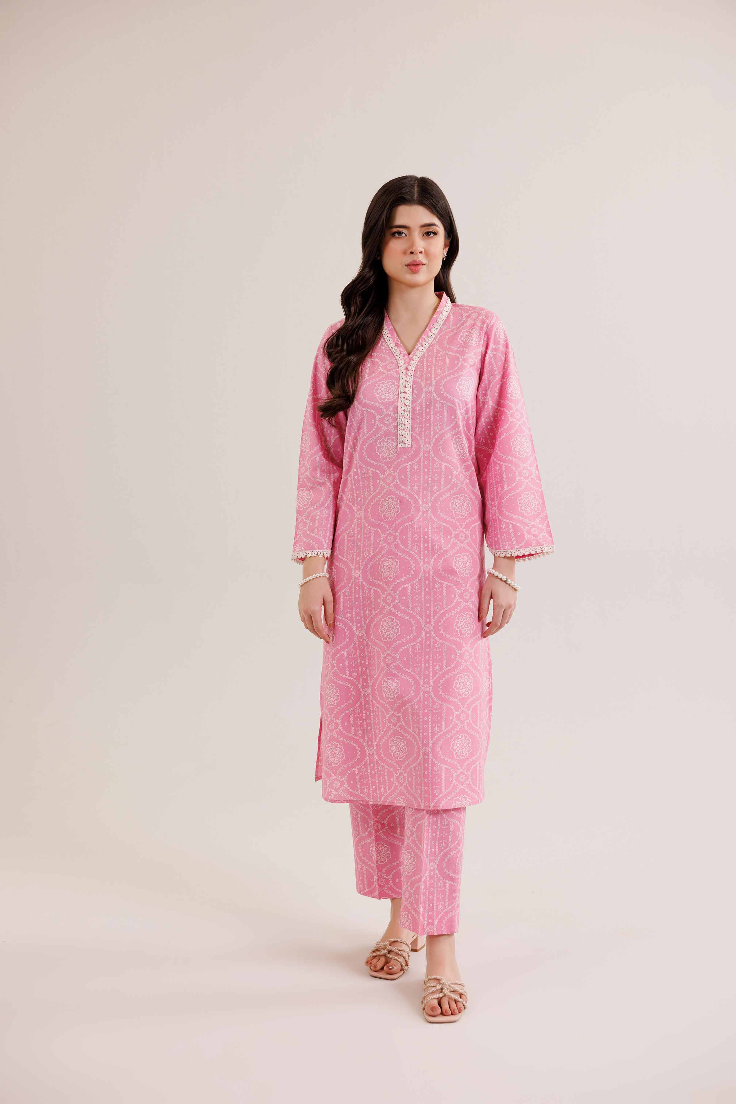 2 Piece - Printed Suit - PE25-305