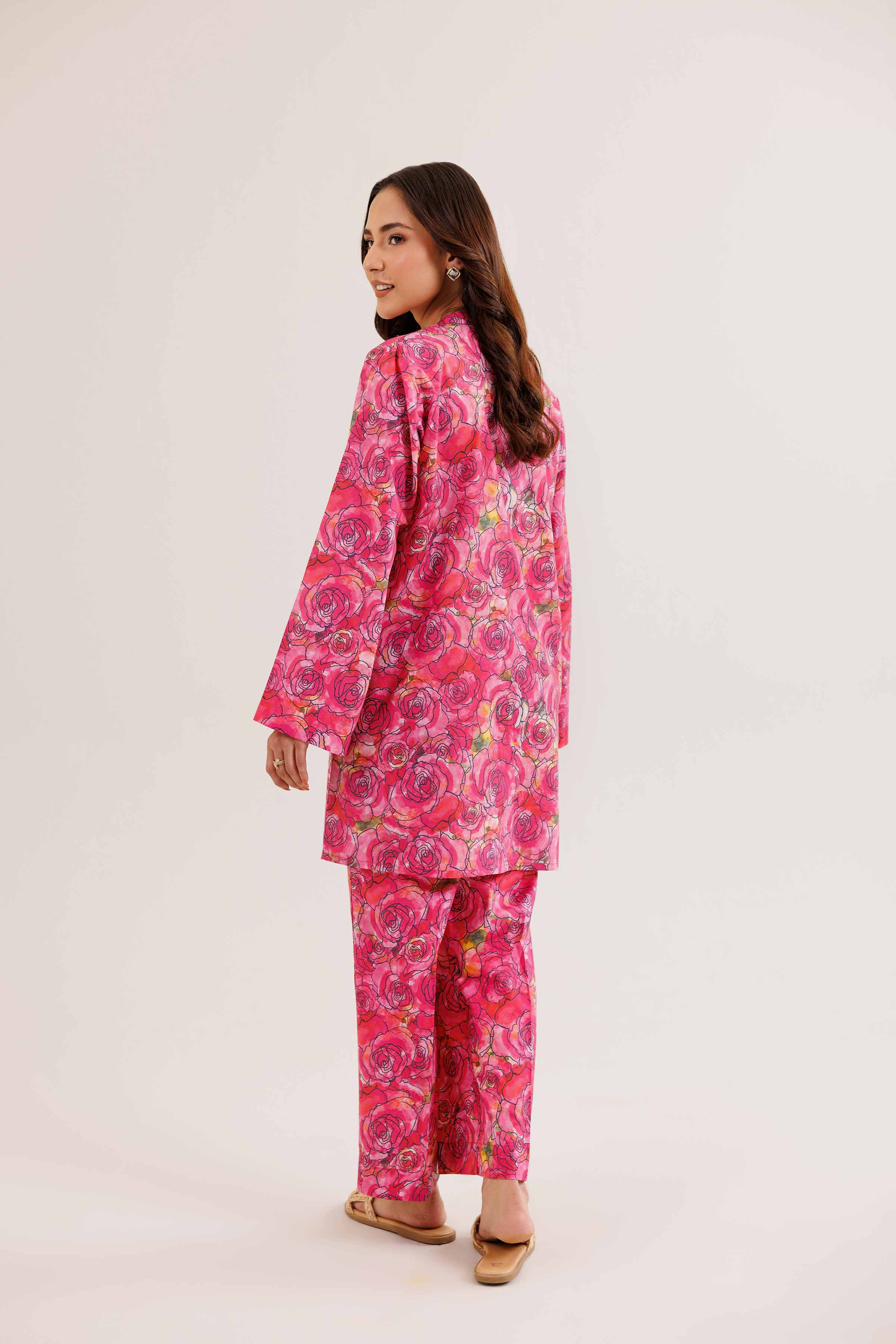 2 Piece - Printed Suit - PE25-307