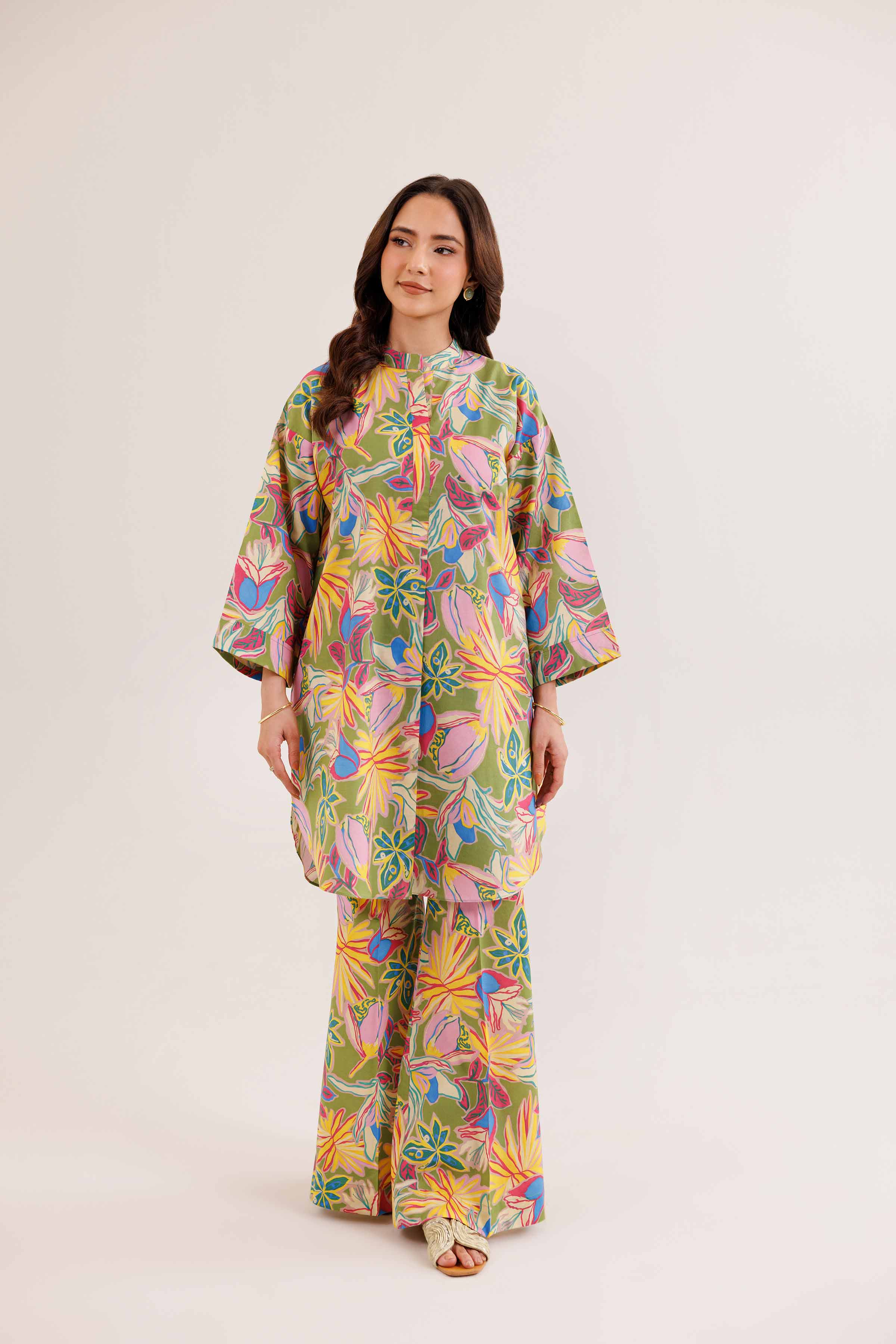 2 Piece - Printed Suit - PE25-311