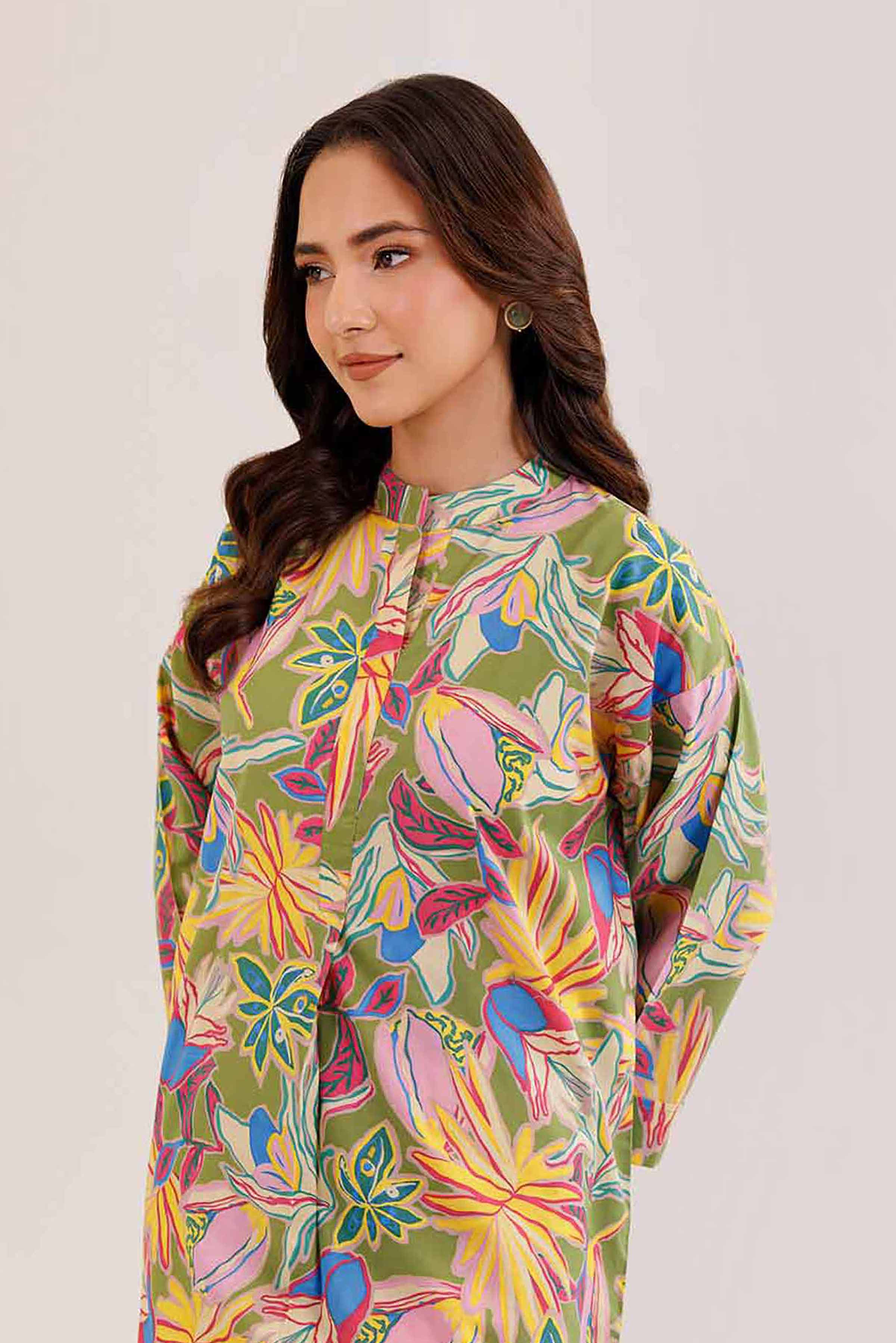 2 Piece - Printed Suit - PE25-311