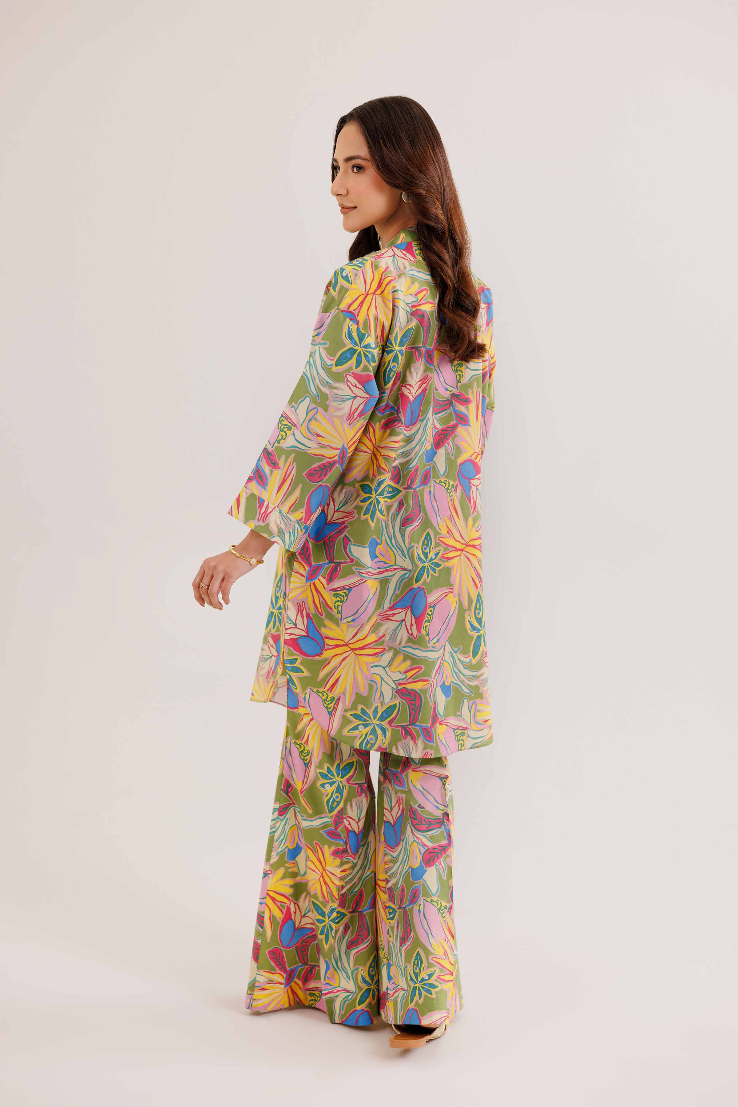 2 Piece - Printed Suit - PE25-311