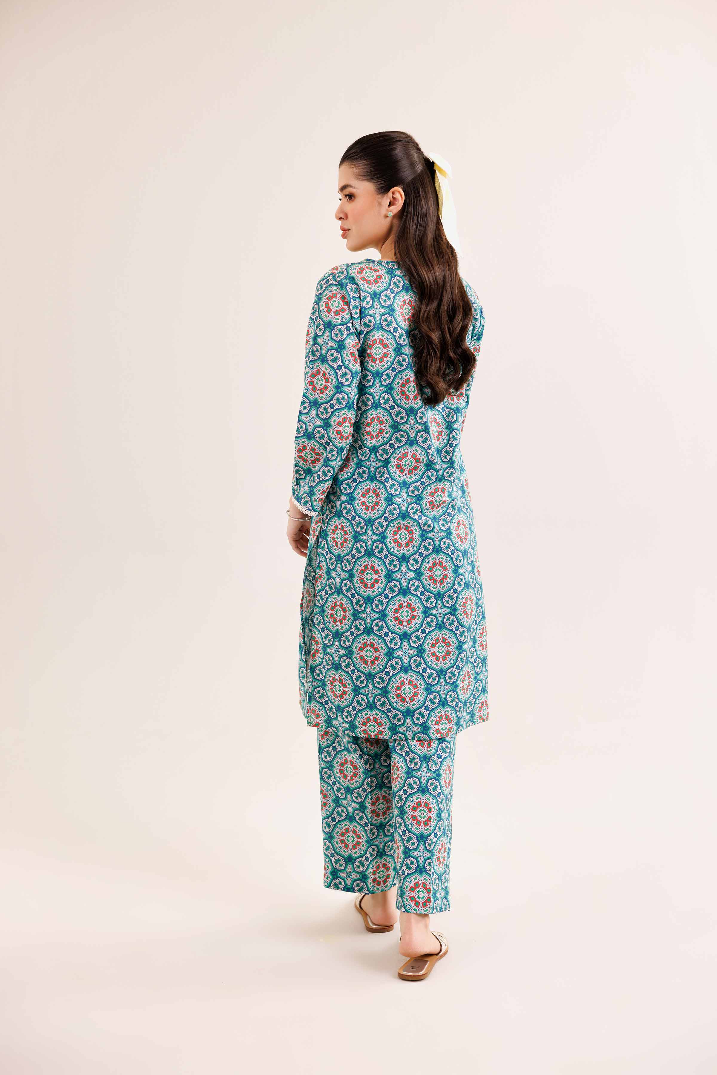 2 Piece - Printed Suit - PE25-313