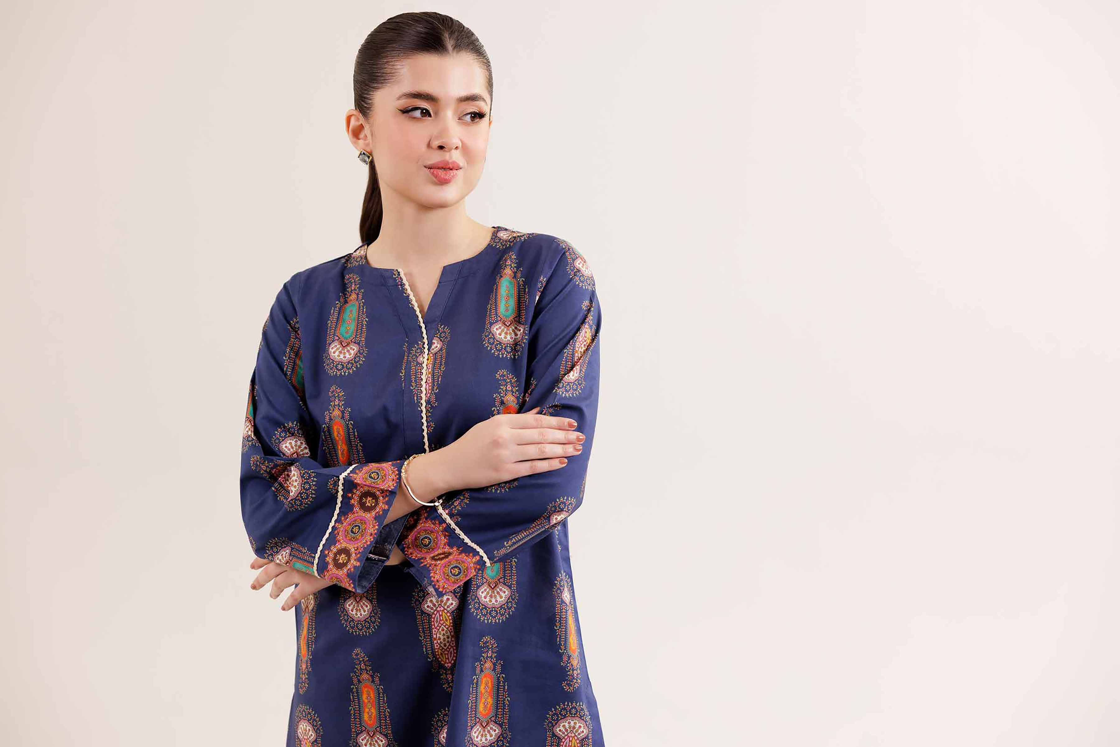2 Piece - Printed Suit - PE25-319