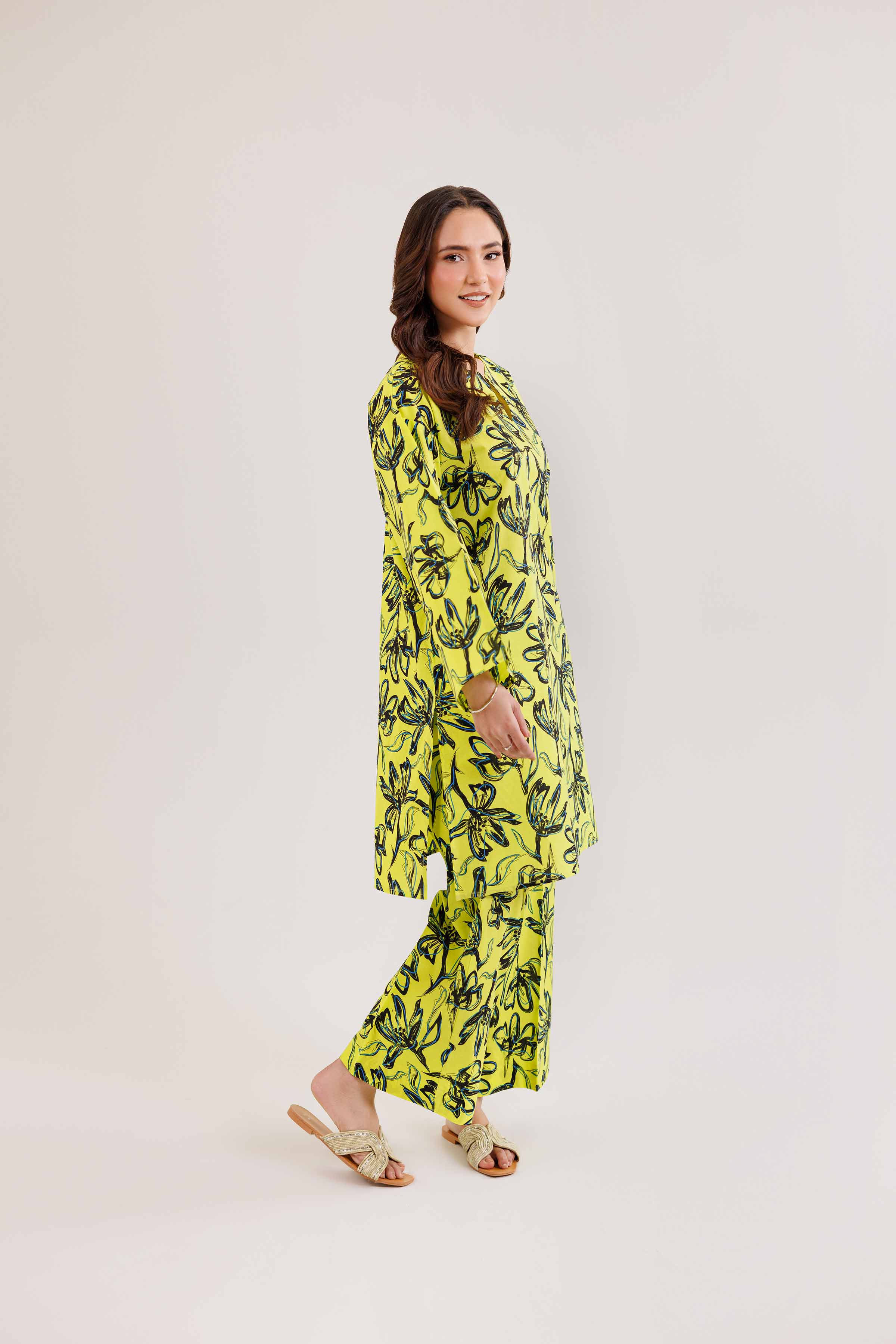 2 Piece - Printed Suit - PE25-320
