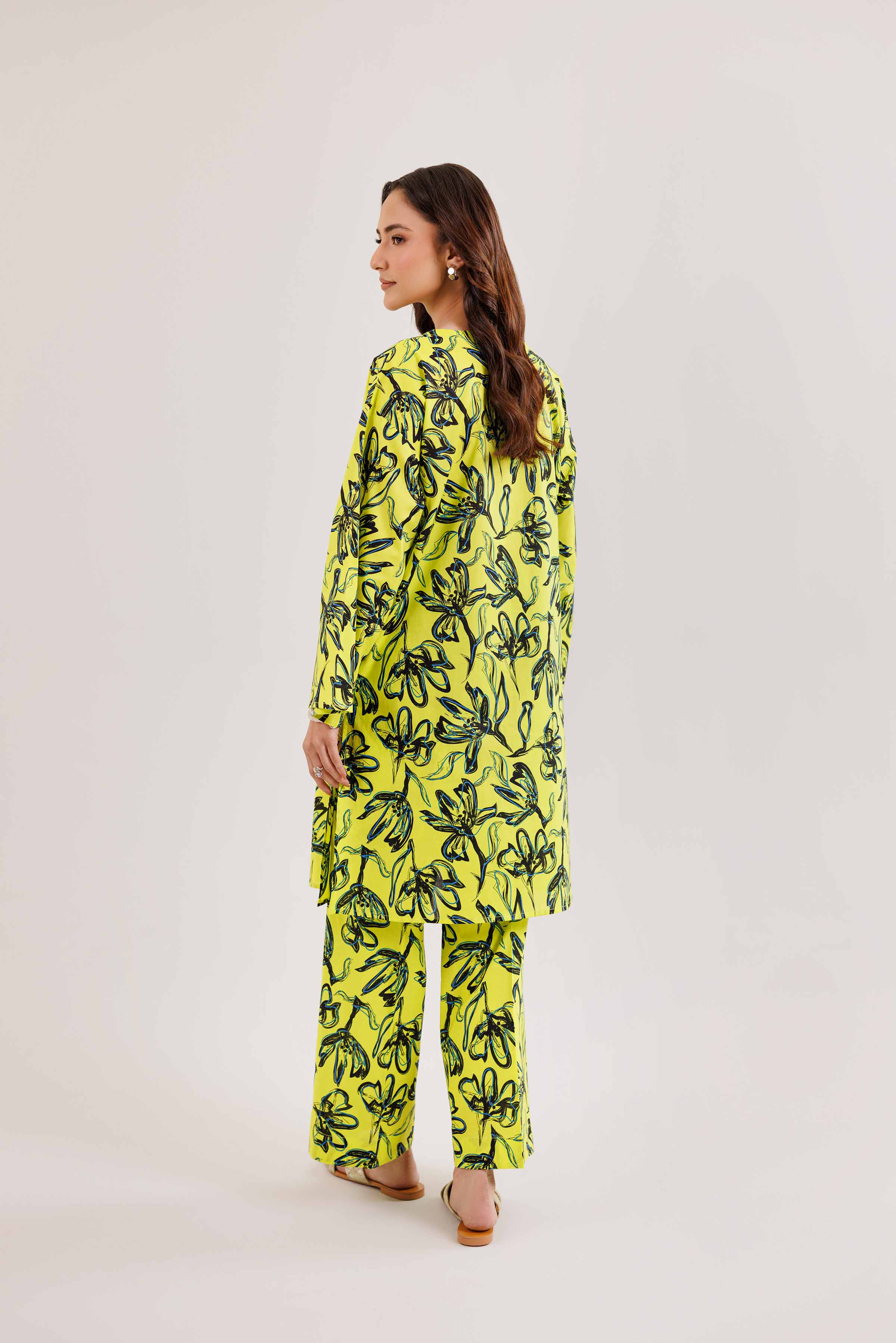 2 Piece - Printed Suit - PE25-320