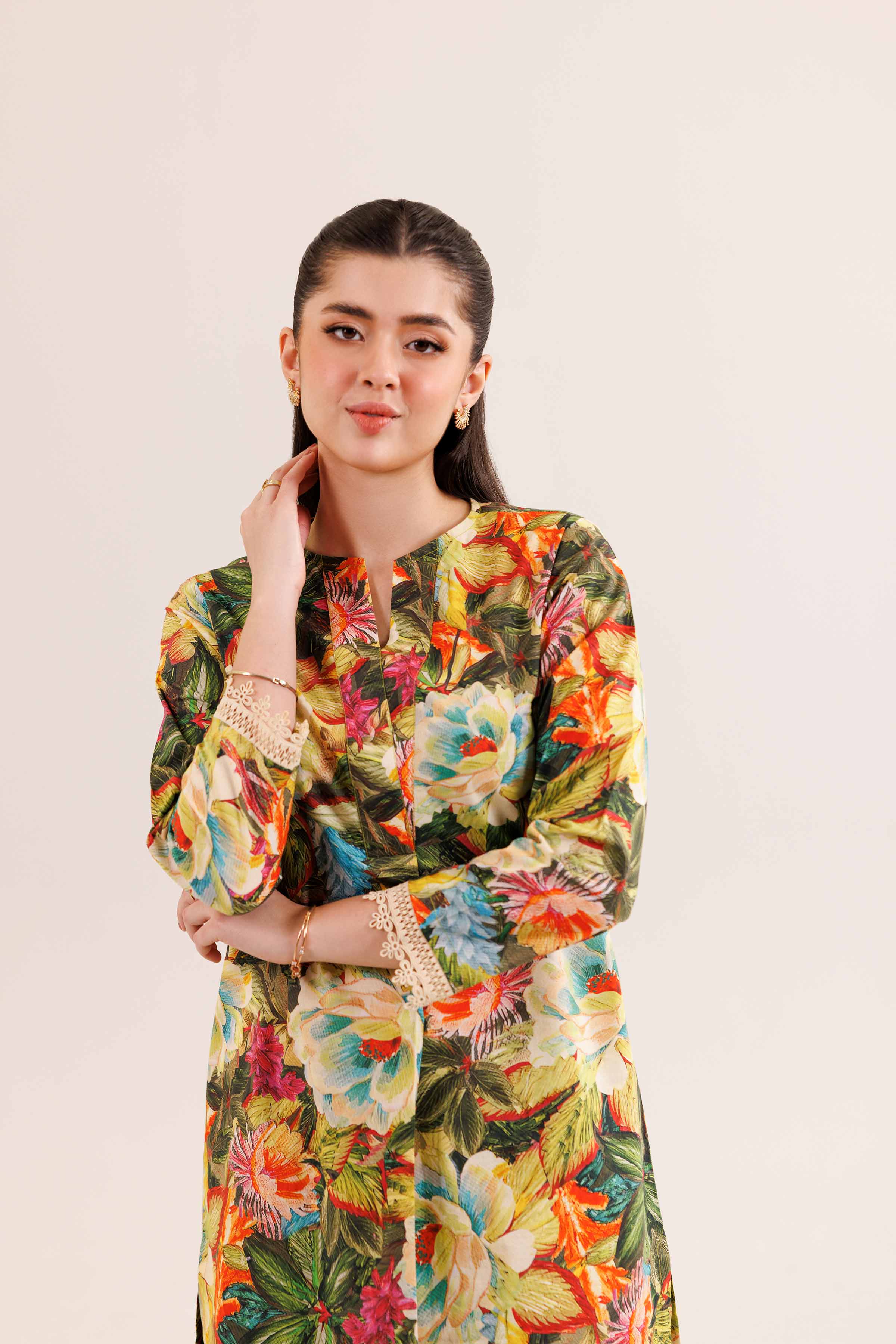 2 Piece - Printed Suit - PE25-322