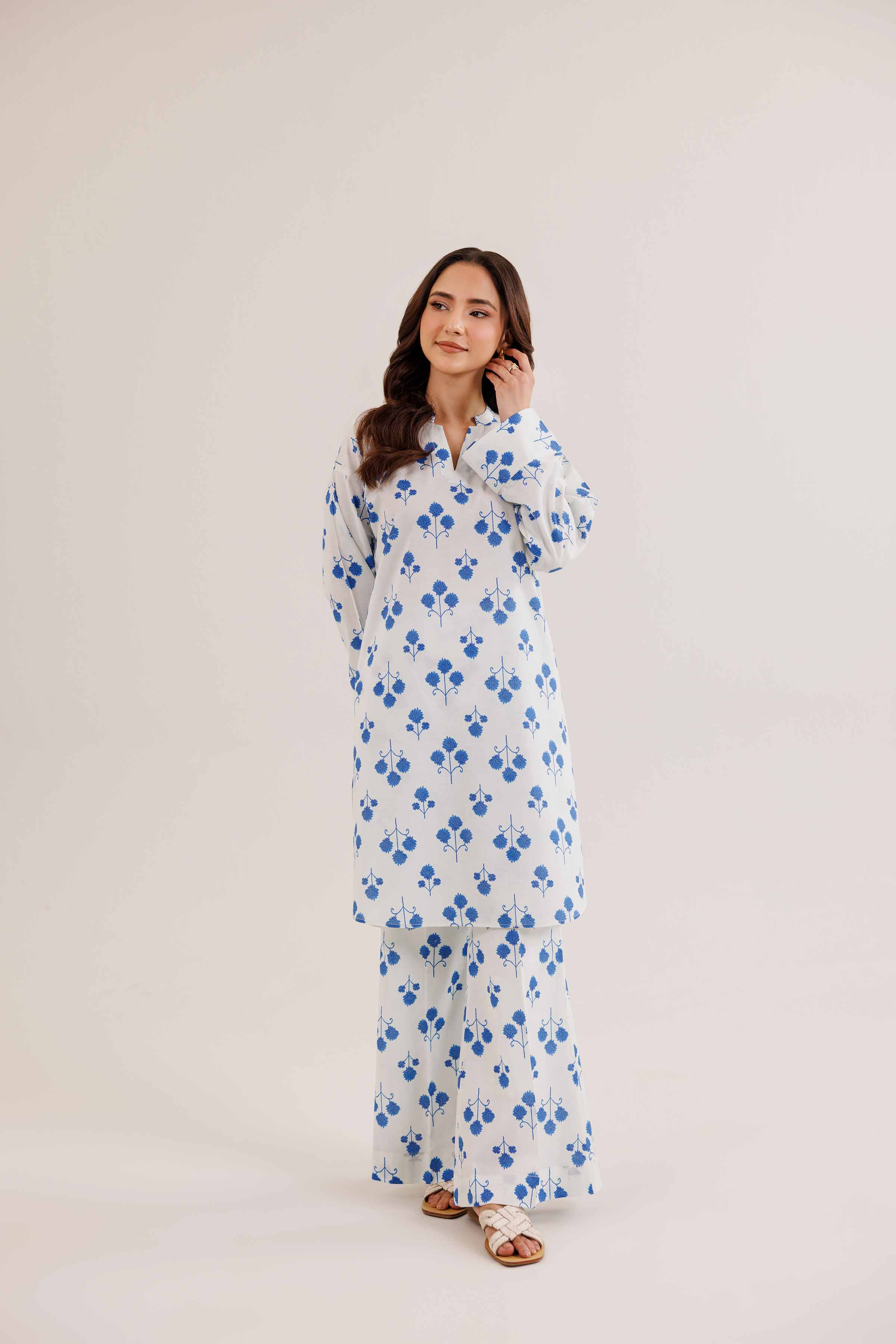 2 Piece - Printed Suit - PE25-324