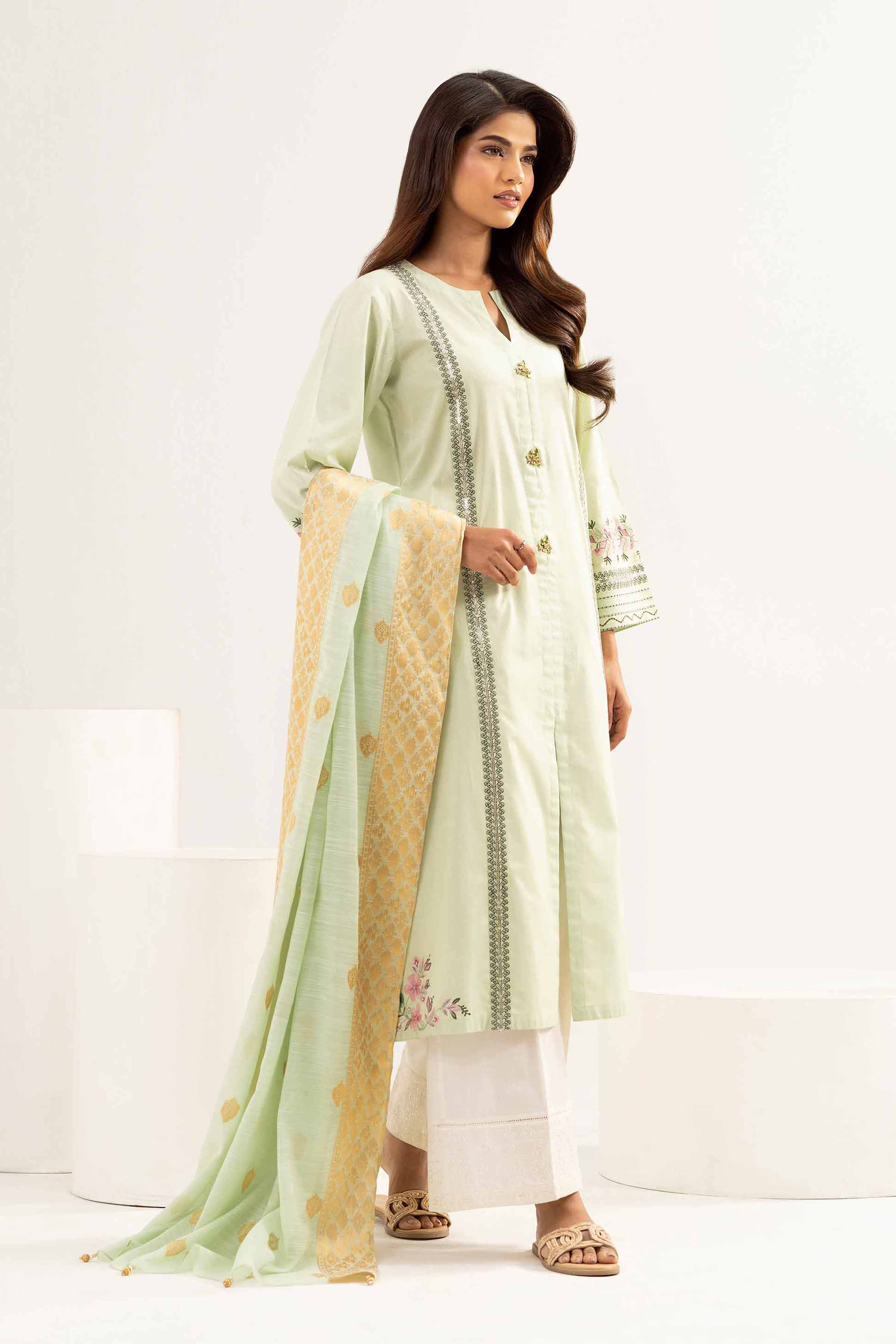 2 Piece - Embroidered Suit - PE25-328 for Women - Pret Collection | Nishat | Shop Online